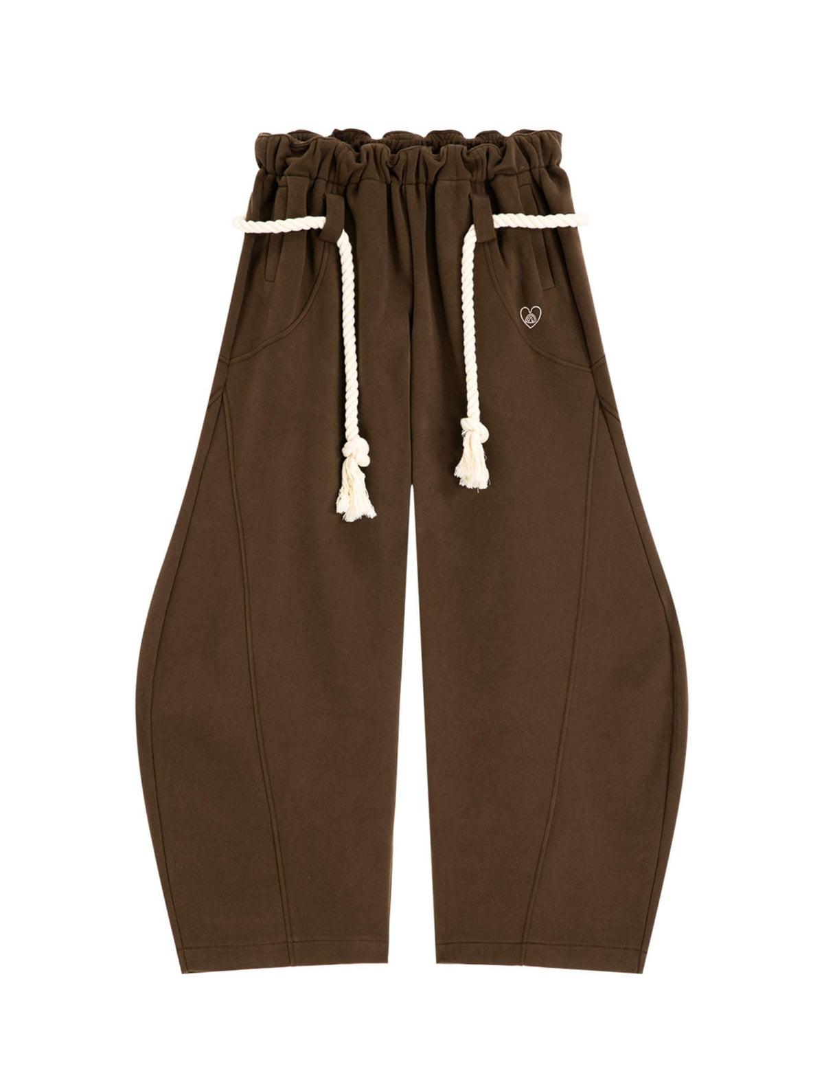 Aelfric Eden Super Baggy Barrel Sweatpants Wide Leg Pants for Women Men Casual Elastic Waist Unisex Lantern Trouser Pants