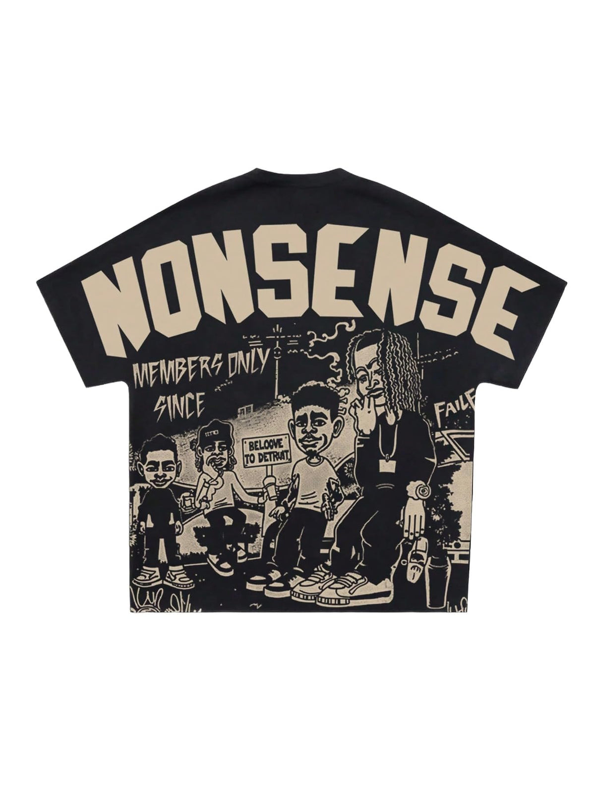 VIPWOLF Men's Figure Y2K Graphic Tee Shirt Short Sleeve Novelty T-Shirts