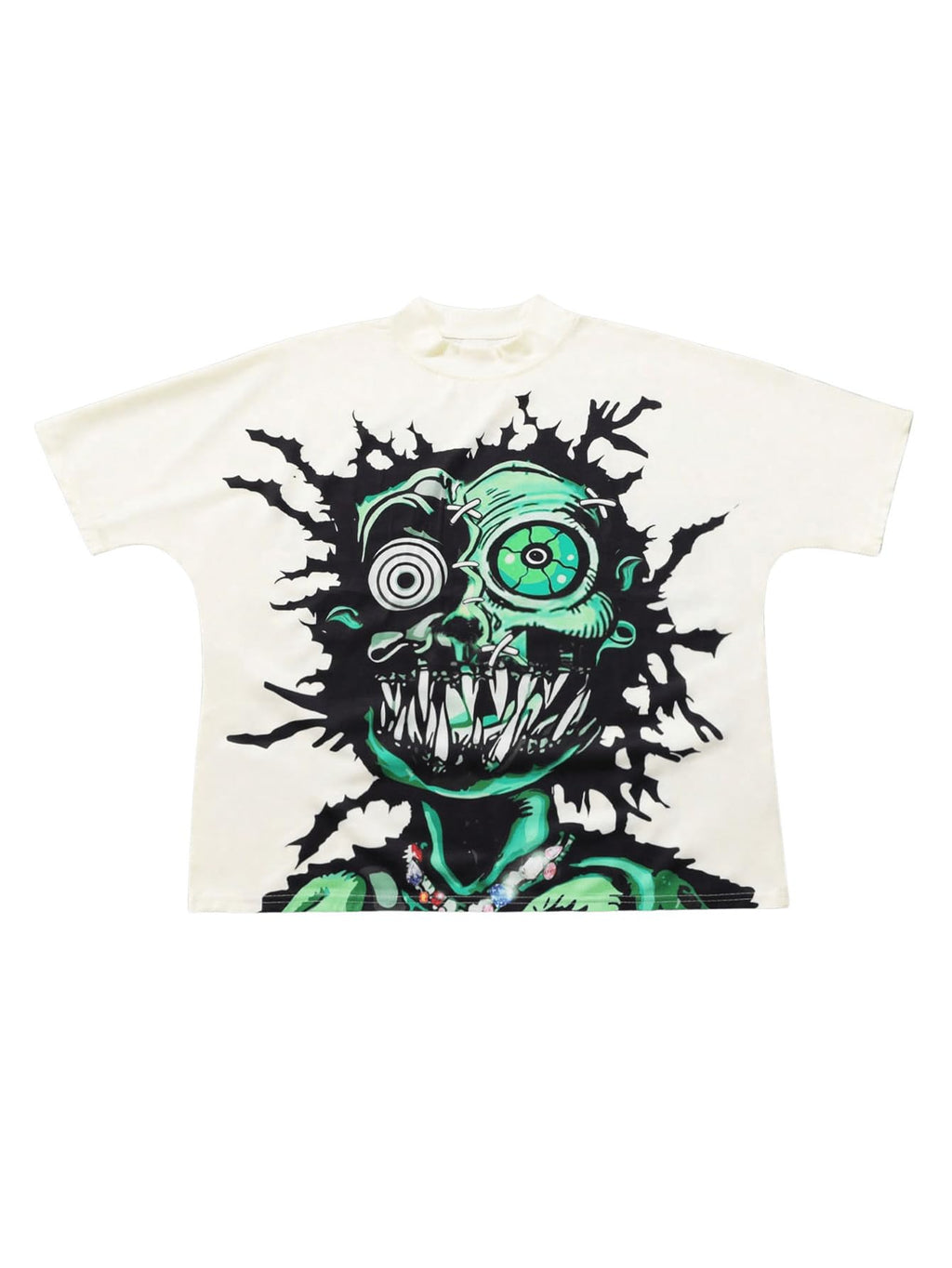 VIPWOLF Men's Figure Y2K Graphic Tee Shirt Short Sleeve Novelty T-Shirts