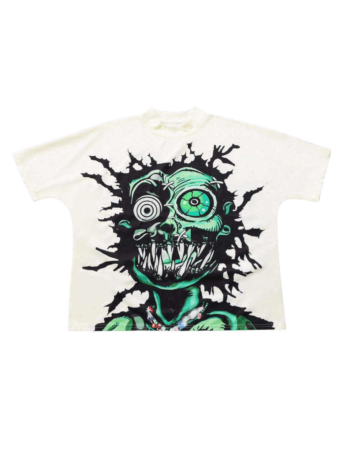 VIPWOLF Men's Figure Y2K Graphic Tee Shirt Short Sleeve Novelty T-Shirts