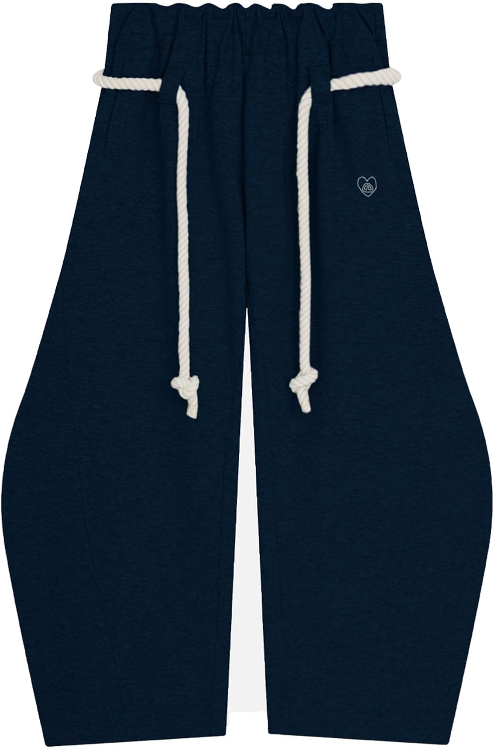 Aelfric Eden Super Baggy Barrel Sweatpants Wide Leg Pants for Women Men Casual Elastic Waist Unisex Lantern Trouser Pants