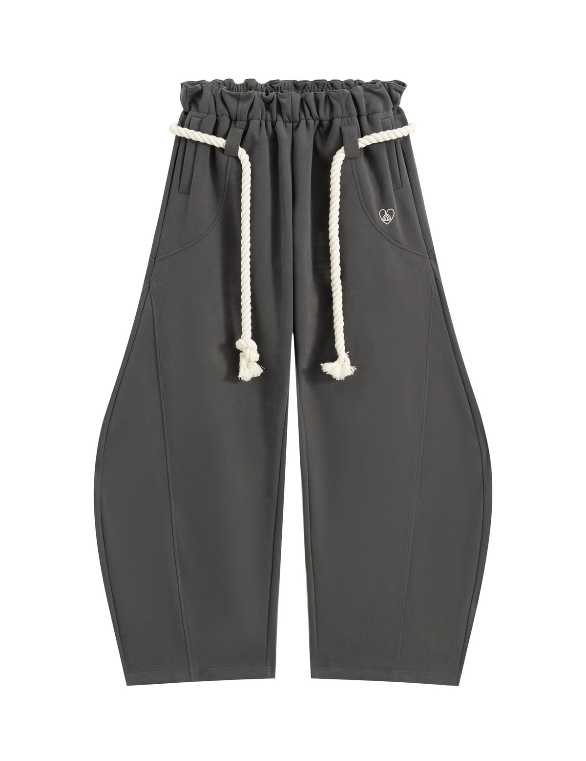 Aelfric Eden Super Baggy Barrel Sweatpants Wide Leg Pants for Women Men Casual Elastic Waist Unisex Lantern Trouser Pants