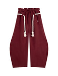 Aelfric Eden Super Baggy Barrel Sweatpants Wide Leg Pants for Women Men Casual Elastic Waist Unisex Lantern Trouser Pants