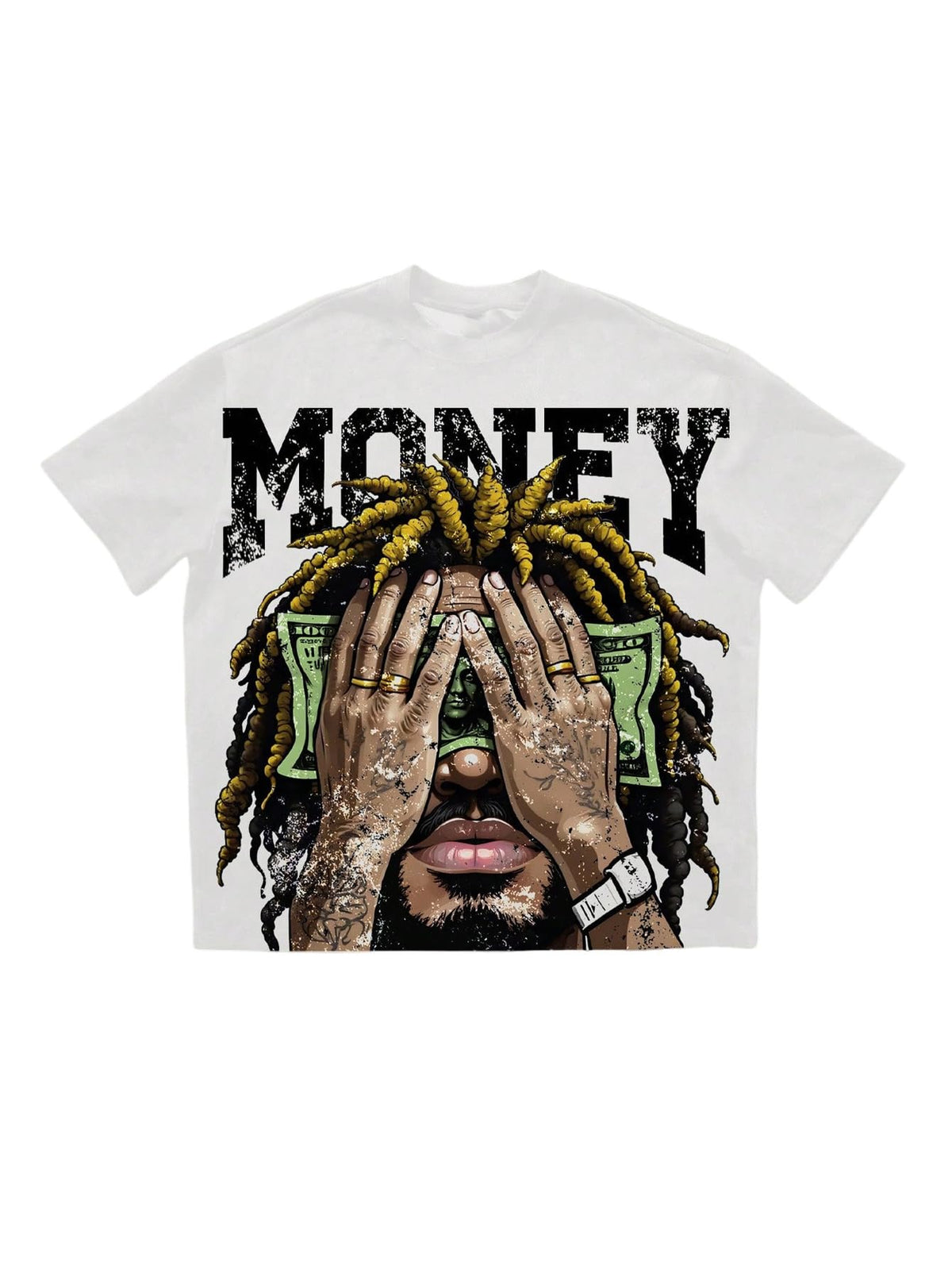 VIPWOLF Men's Figure Y2K Graphic Tee Shirt Short Sleeve Novelty T-Shirts